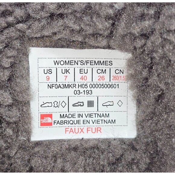 The North Face Women's Brown Waterproof Shellista III Mid  Boots Size 9 272 - Picture 9 of 16